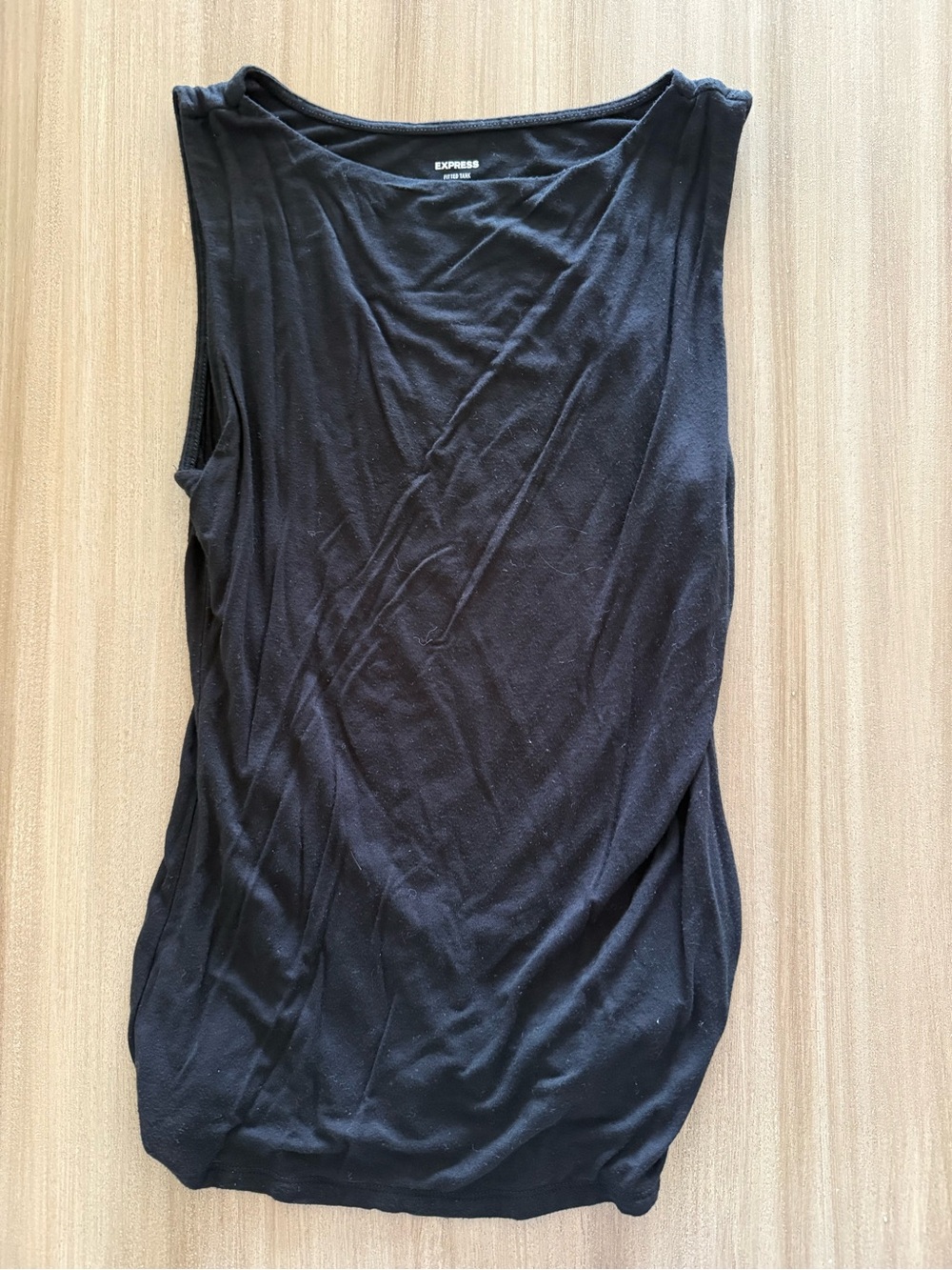 Express Women’s Black Fitted Tank Top